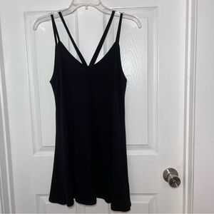 Poof! Black Strappy Top